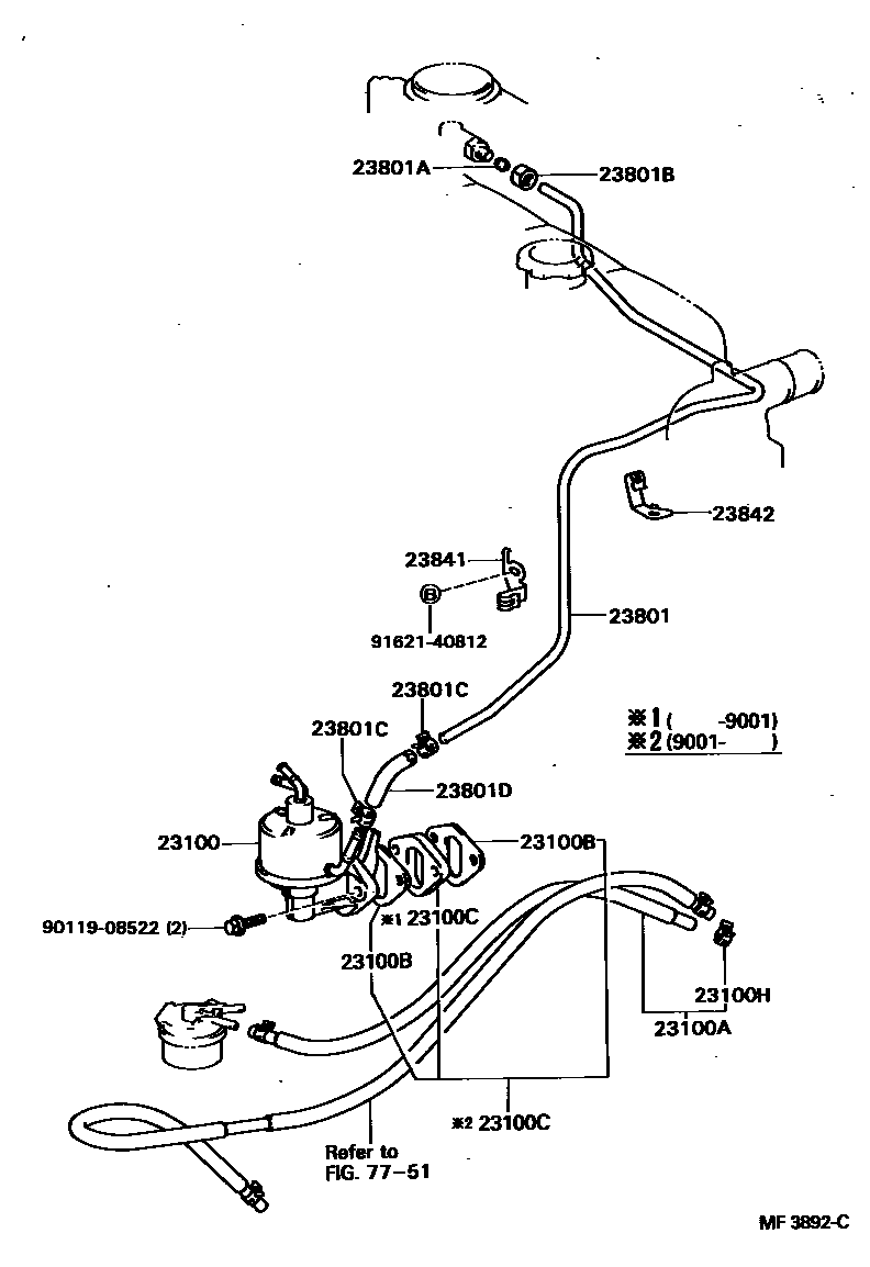 2301 — FUEL PUMP & PIPE