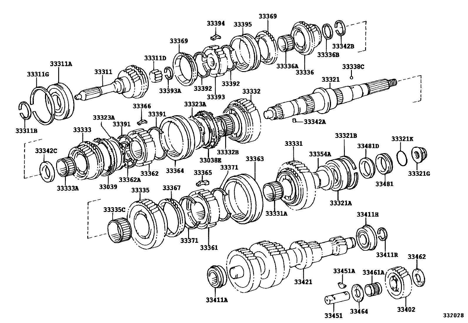 3305 — TRANSMISSION GEAR (MTM)