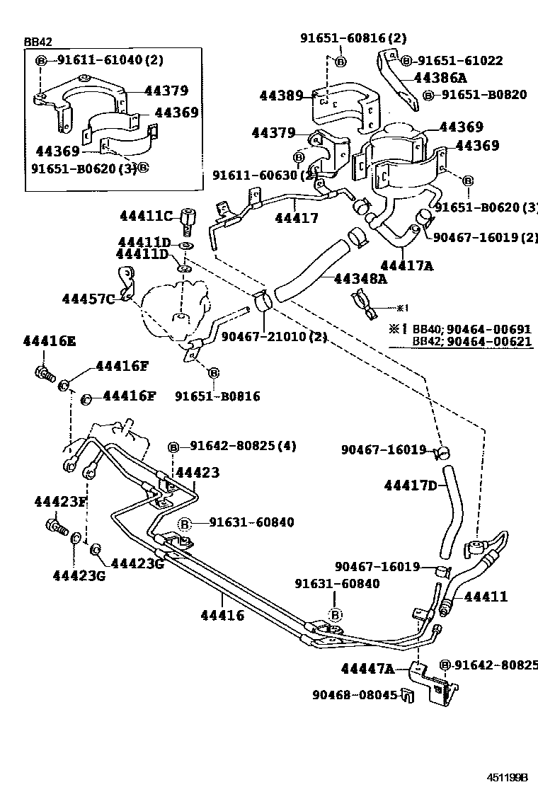 4503 — POWER STEERING TUBE