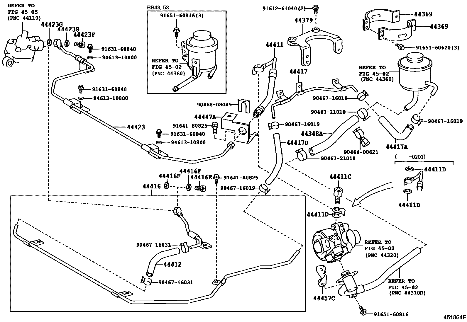 4503 — POWER STEERING TUBE