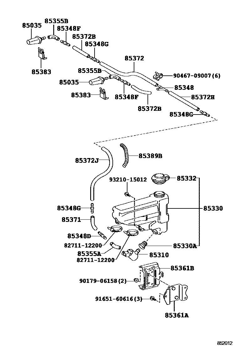 8503 — WINDSHIELD WASHER