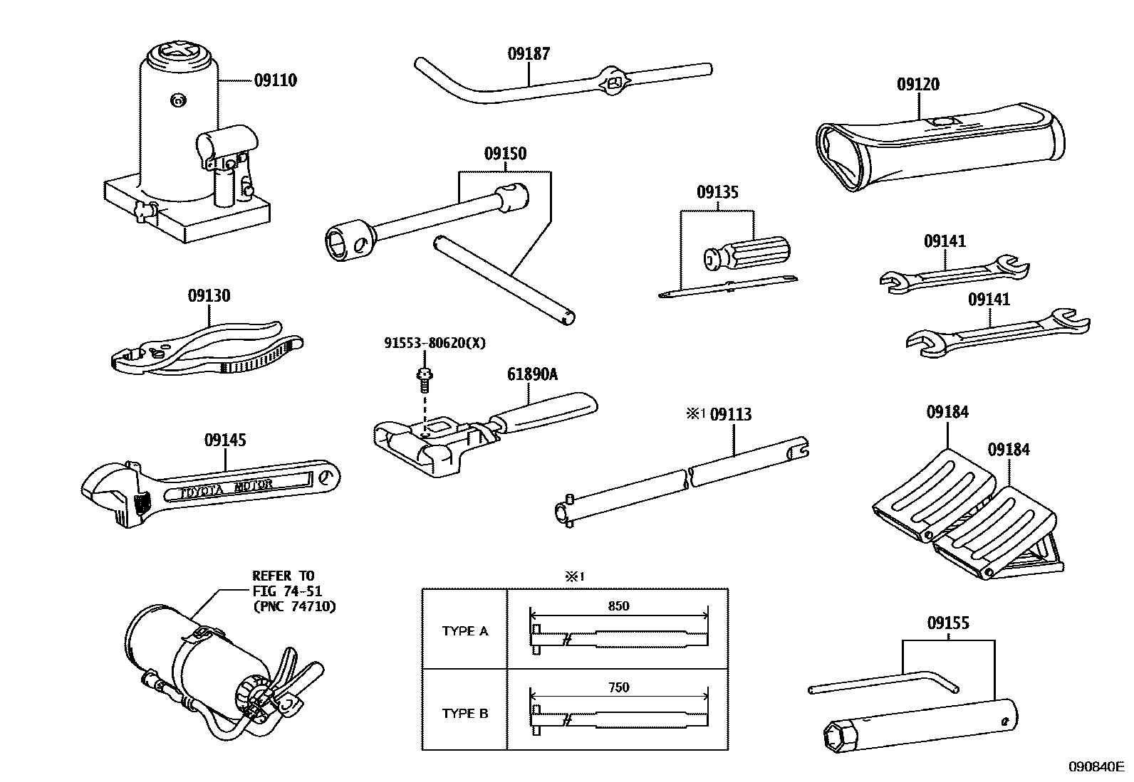 0901 — STANDARD TOOL