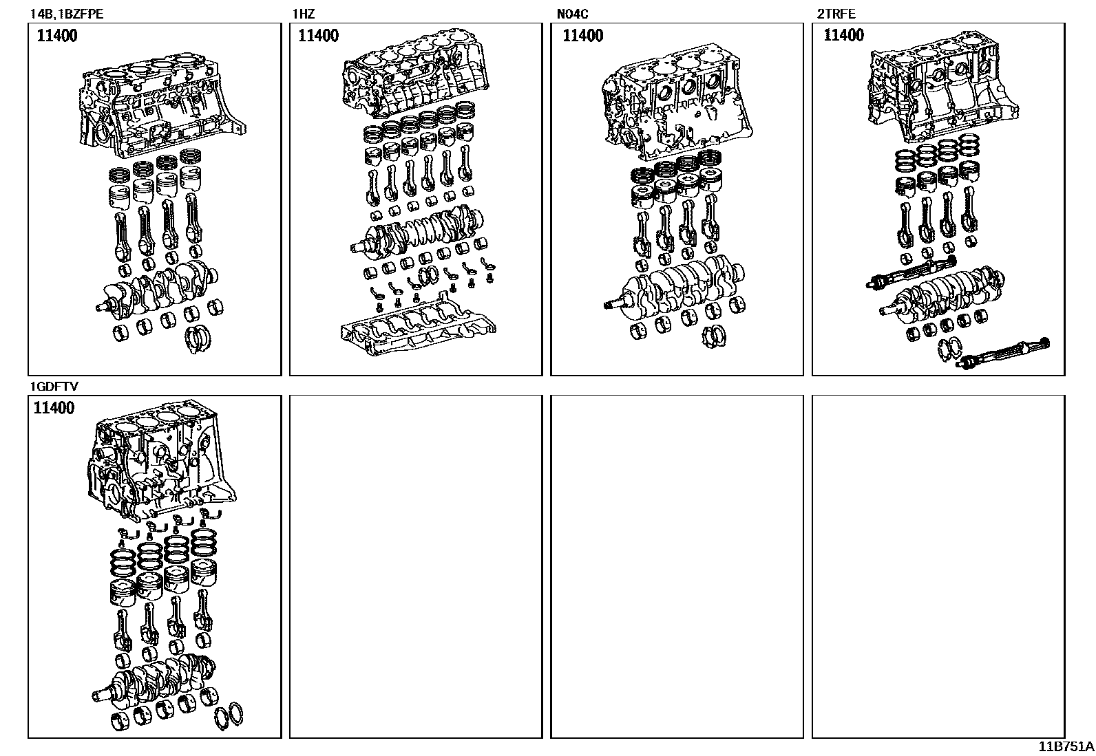 1102 — SHORT BLOCK ASSEMBLY