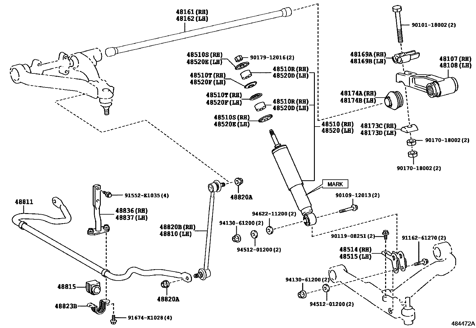 4803 — FRONT SPRING & SHOCK ABSORBER
