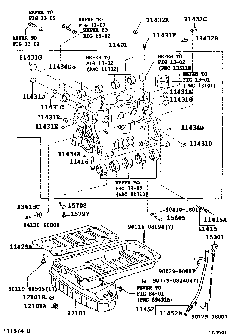 1105 — CYLINDER BLOCK
