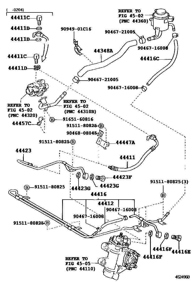 4503 — POWER STEERING TUBE