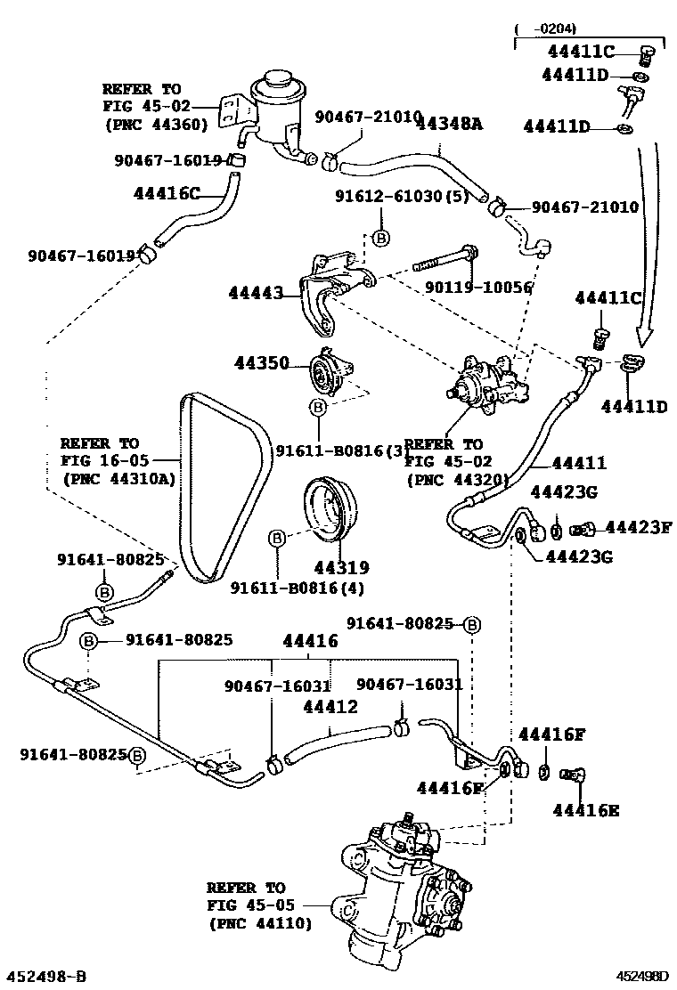 4503 — POWER STEERING TUBE