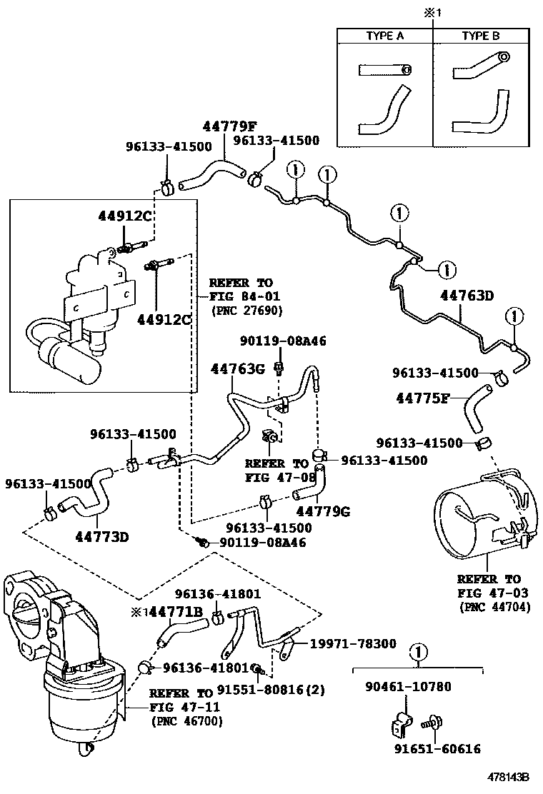 4710 — EXHAUST BRAKE TUBE & CLAMP