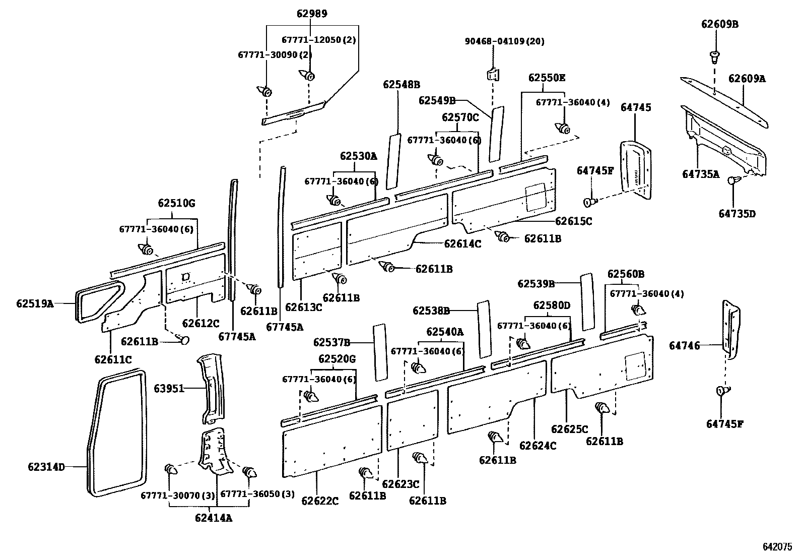 6451 — INSIDE TRIM BOARD
