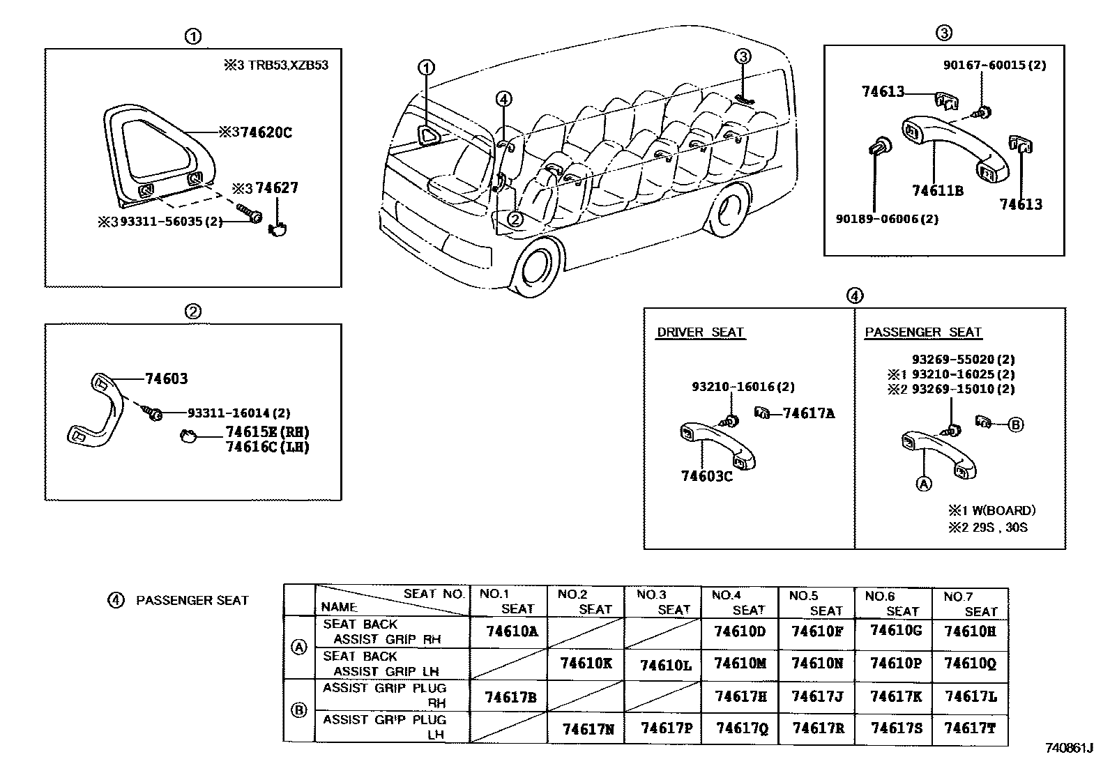 7451 — ARMREST & VISOR