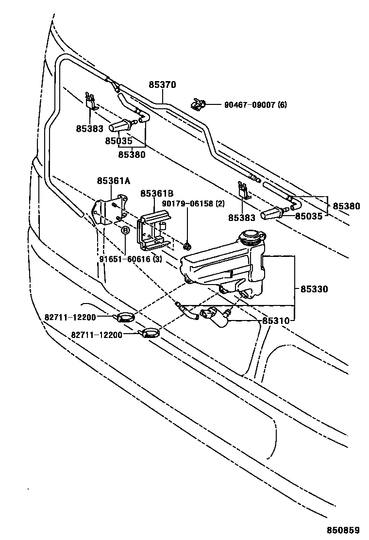 8503 — WINDSHIELD WASHER