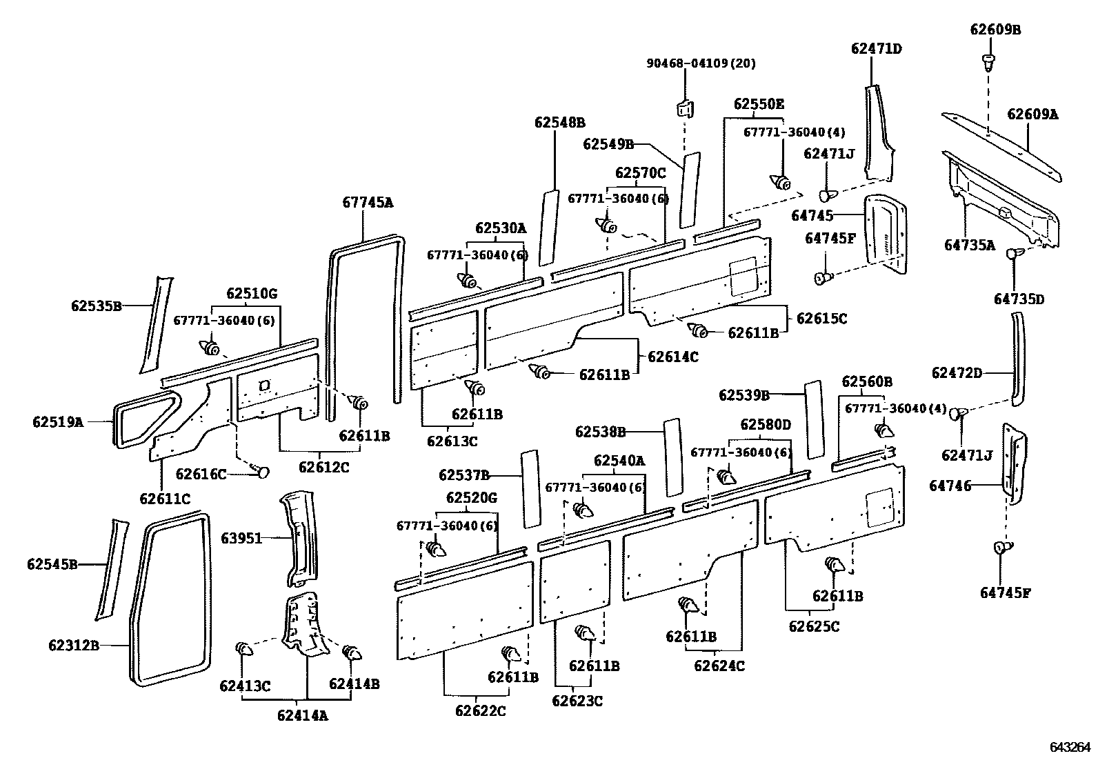 6451 — INSIDE TRIM BOARD