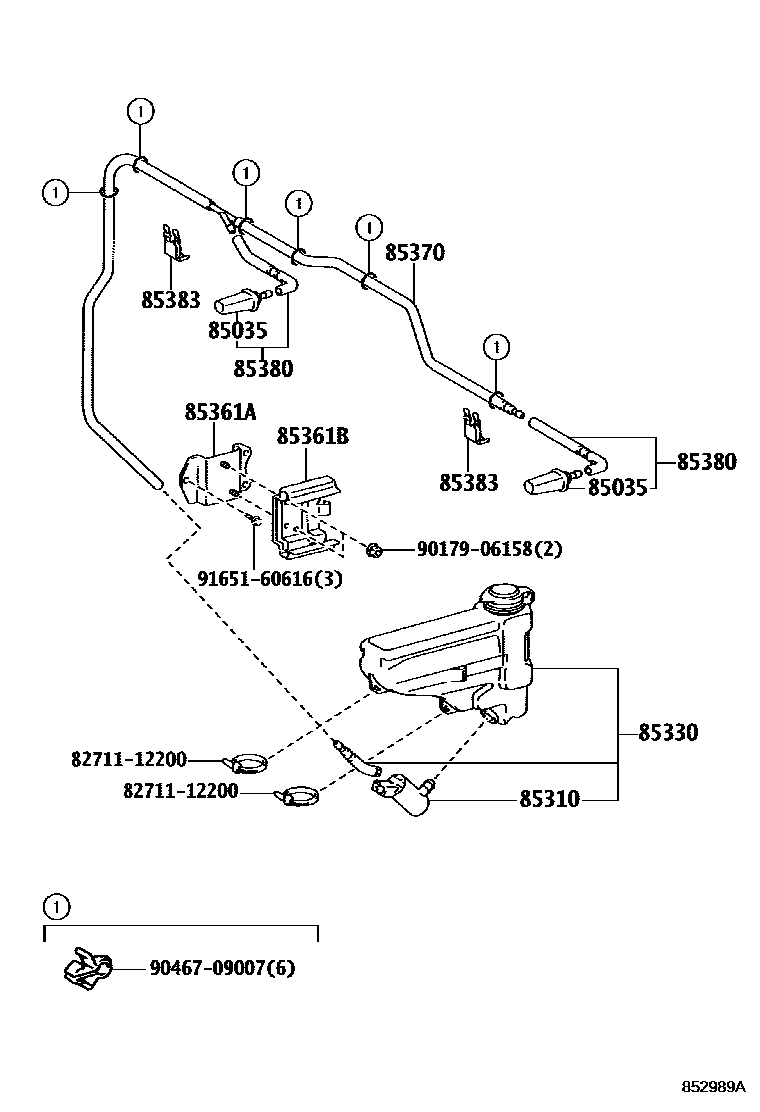 8503 — WINDSHIELD WASHER