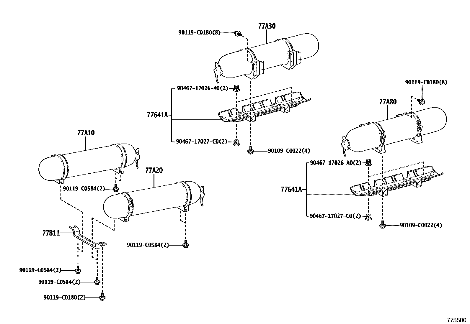 7751 — FUEL TANK & TUBE