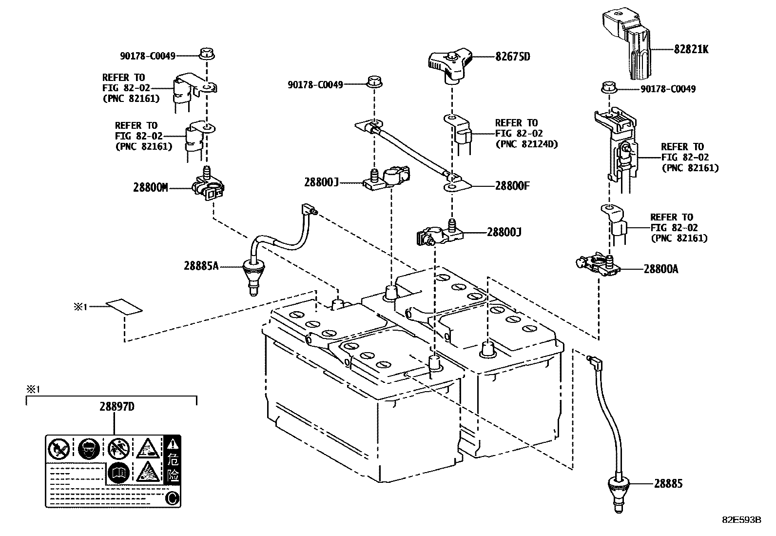 8201 — BATTERY & BATTERY CABLE
