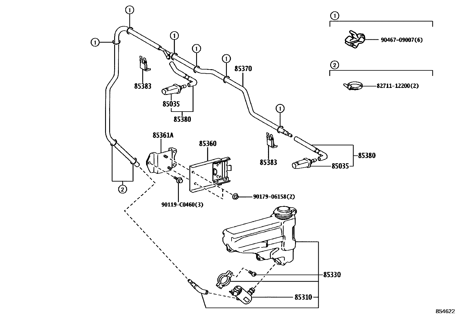 8503 — WINDSHIELD WASHER