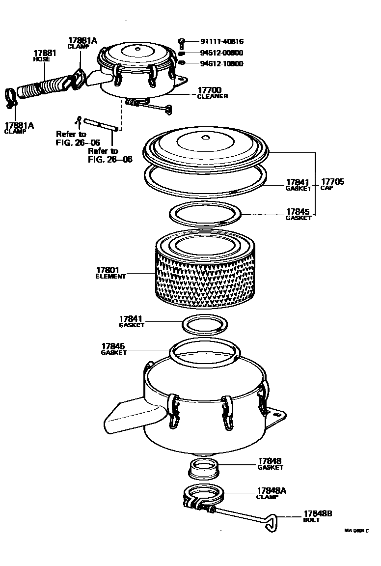 1703 — AIR CLEANER