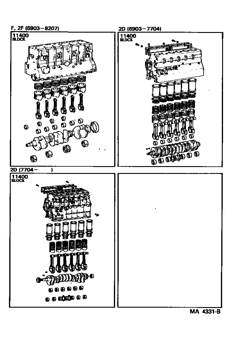 1102 — SHORT BLOCK ASSEMBLY