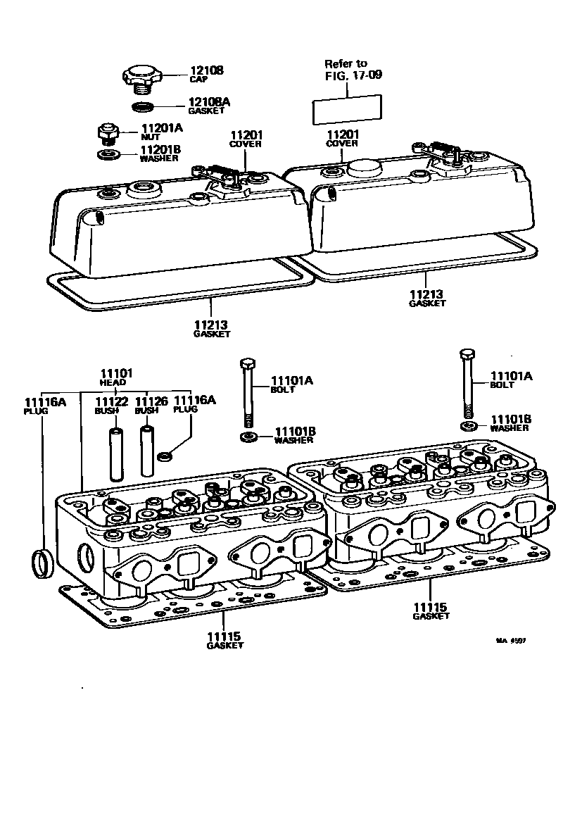 1104 — CYLINDER HEAD