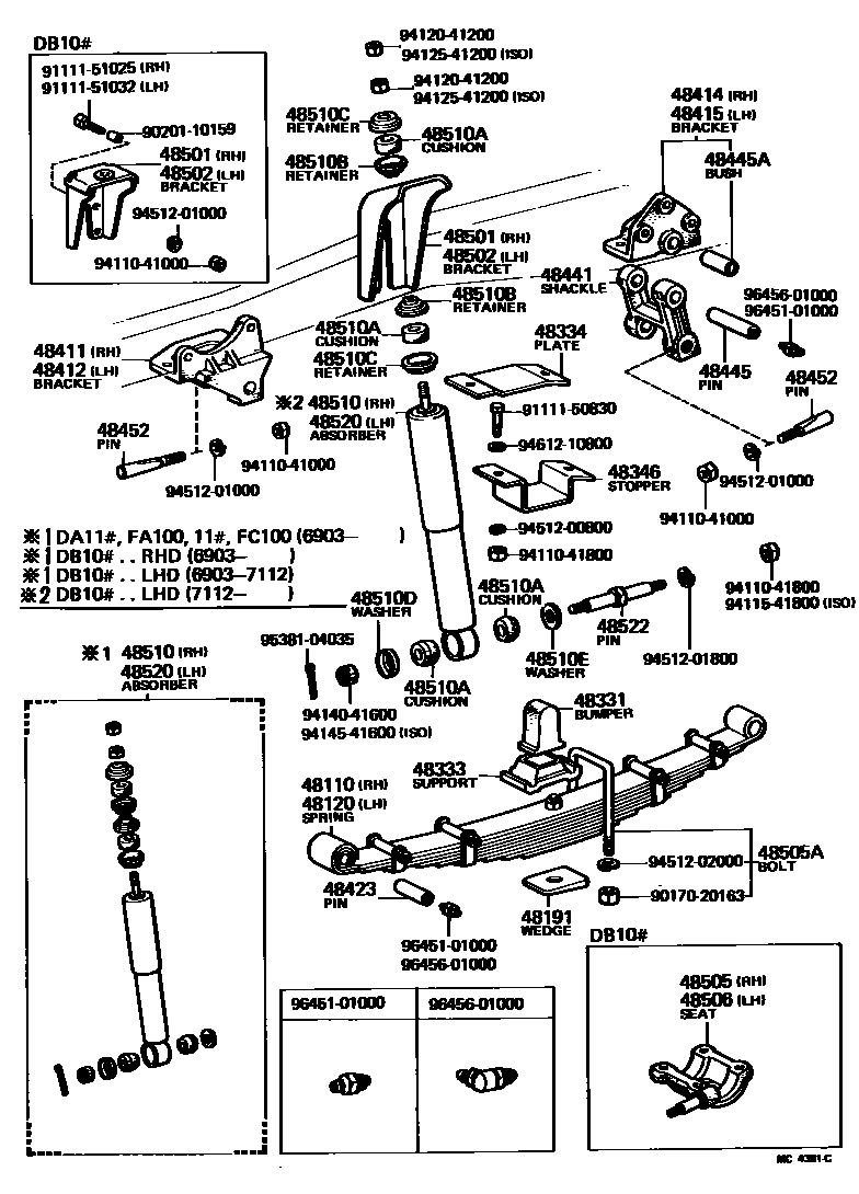 4803 — FRONT SPRING & SHOCK ABSORBER
