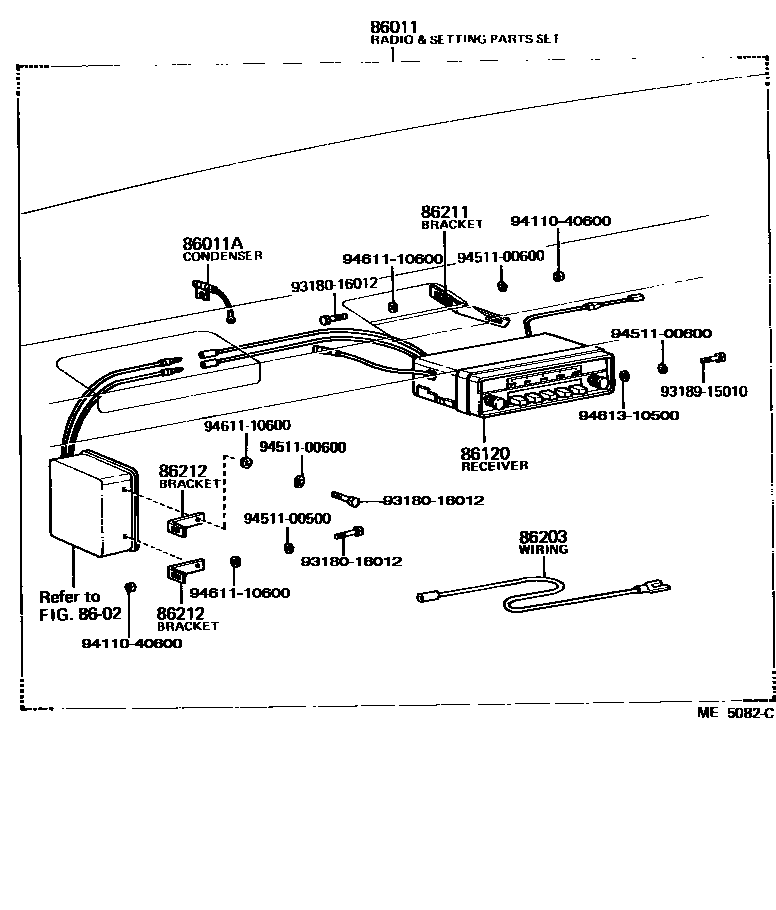 8601 — RADIO RECEIVER & AMPLIFIER & CONDENSER