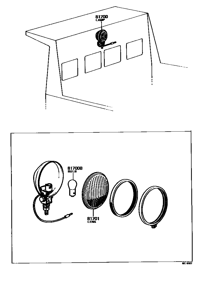 8108 — WORK LAMP