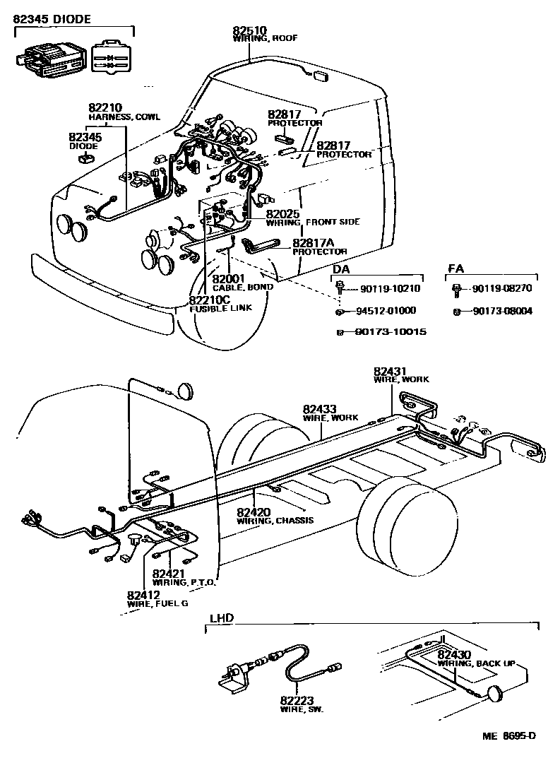8202 — WIRING & CLAMP