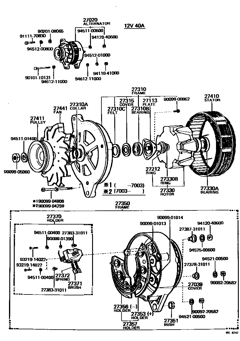 1903 — ALTERNATOR