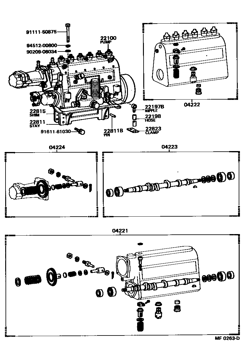 2202 — INJECTION PUMP ASSEMBLY