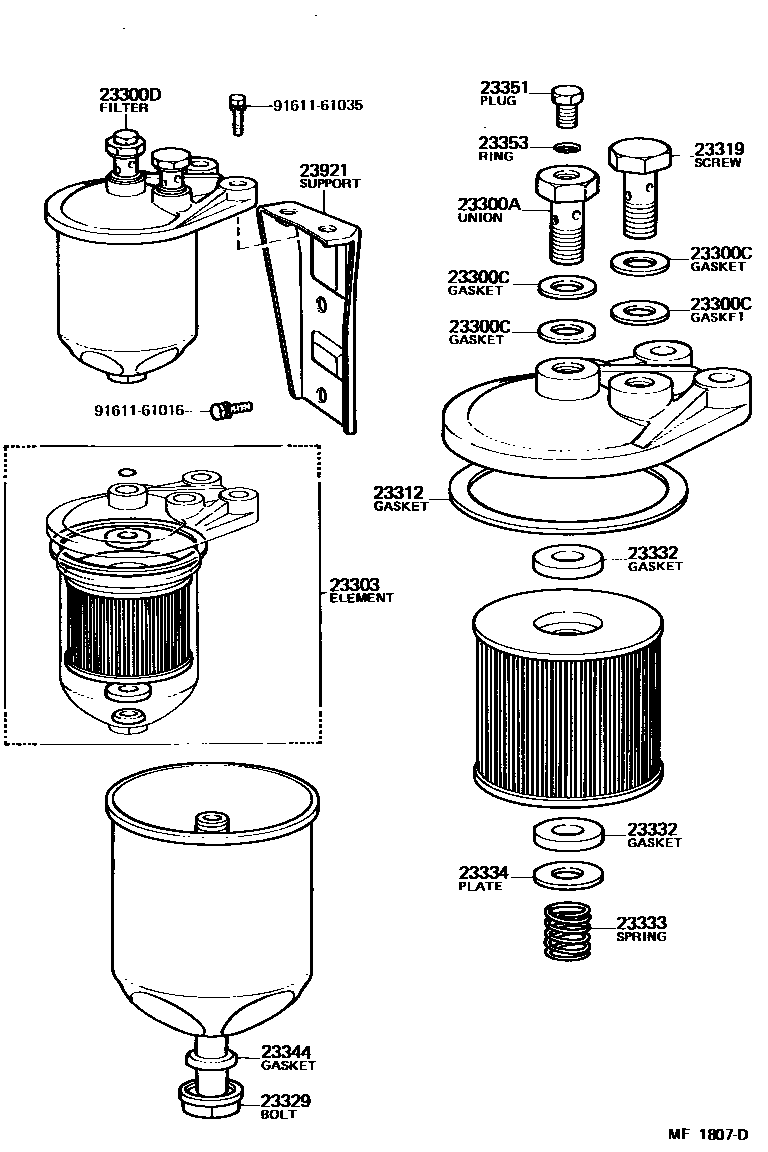 2302 — FUEL FILTER