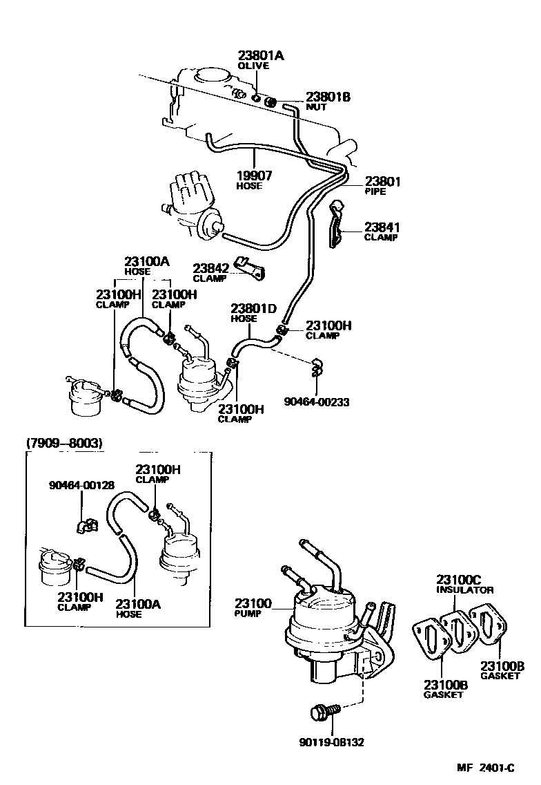 2301 — FUEL PUMP & PIPE