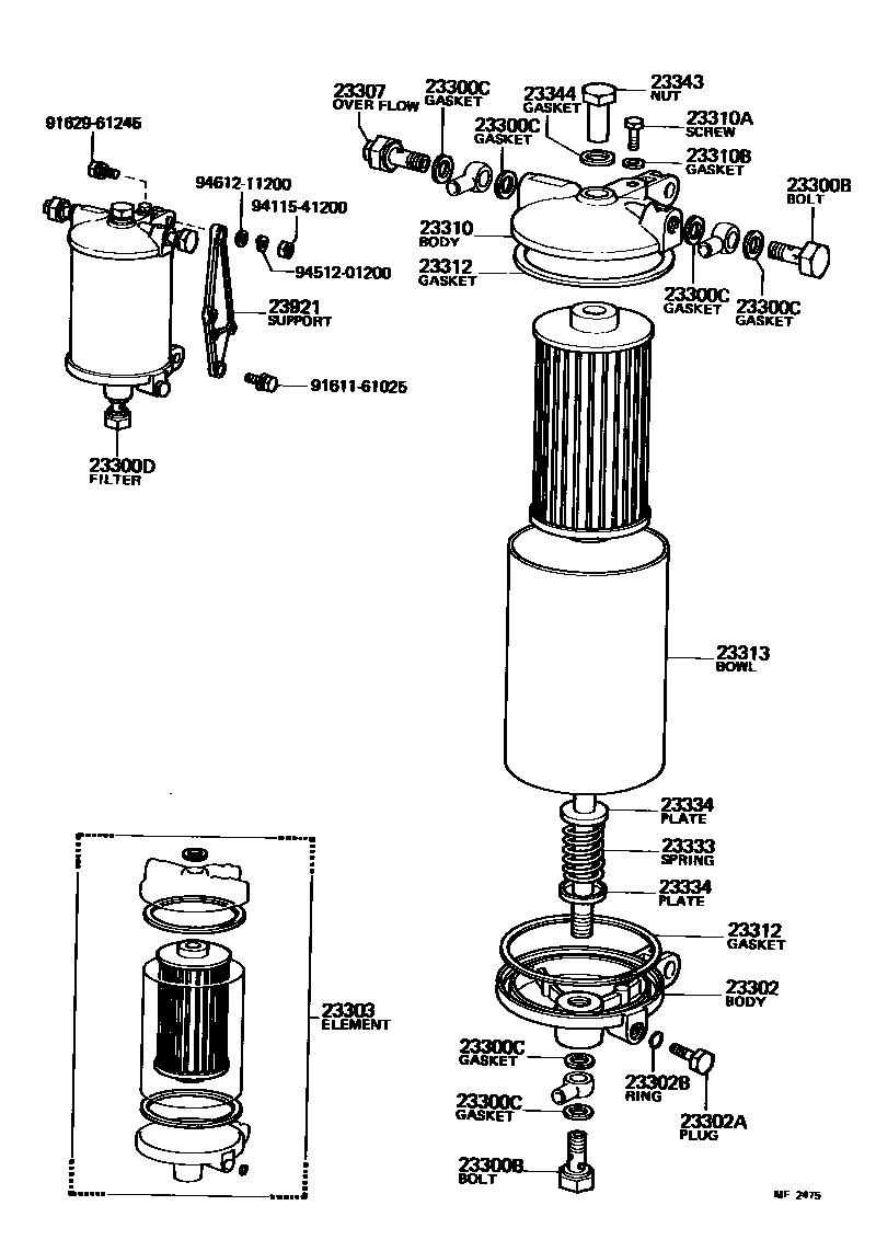 2302 — FUEL FILTER