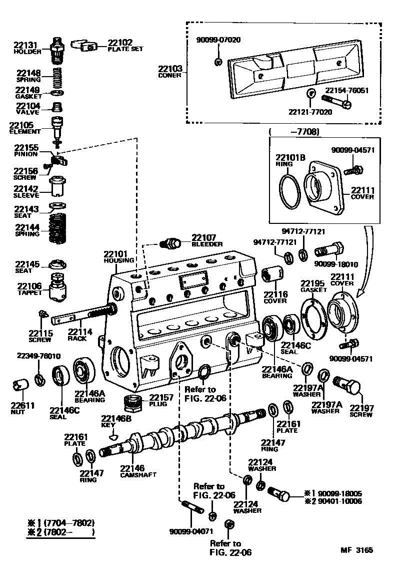 2203 — INJECTION PUMP BODY