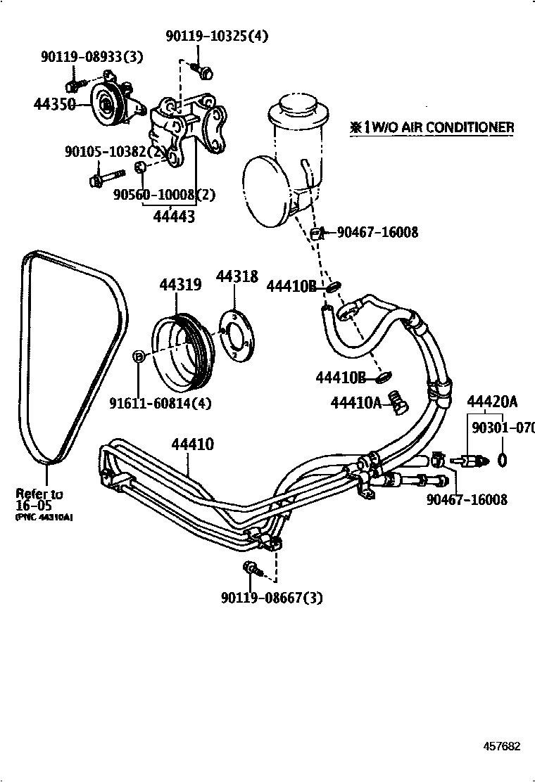 4503 — POWER STEERING TUBE