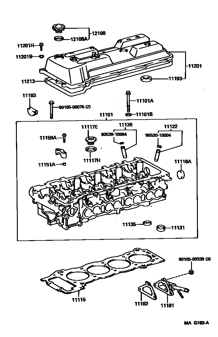1104 — CYLINDER HEAD
