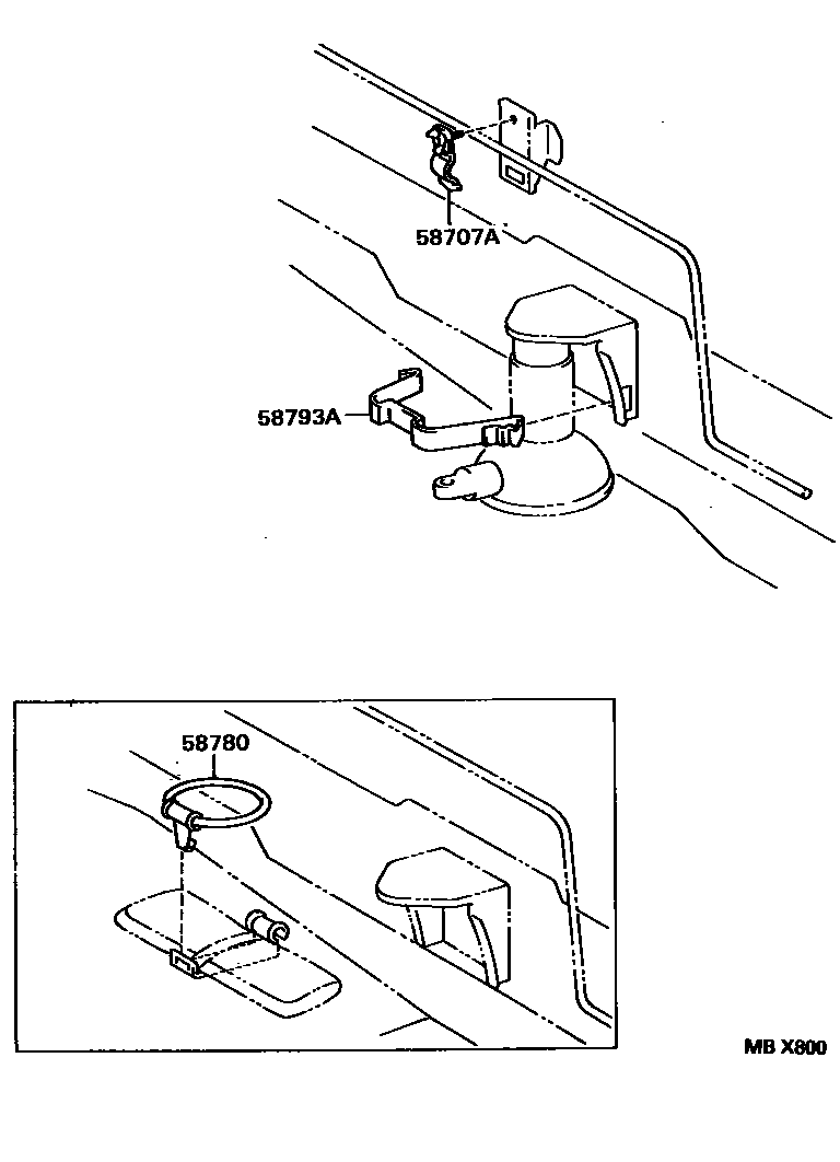 7554 — TOOL BOX & LICENSE PLATE BRACKET