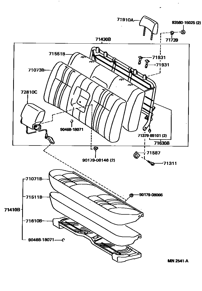 7151 — SEAT & SEAT TRACK