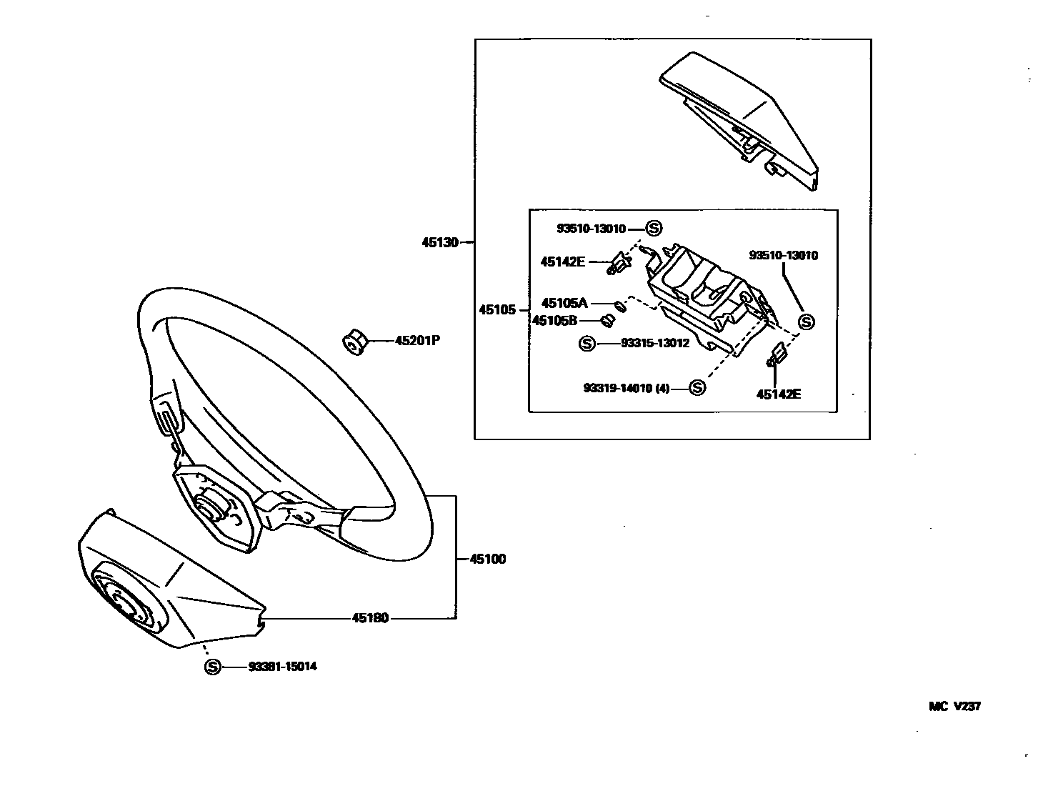 4504 — STEERING WHEEL