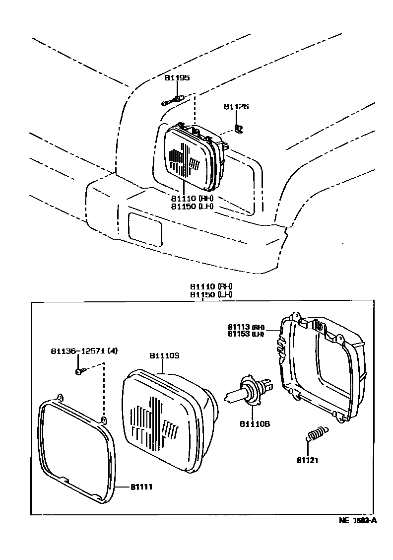 8101 — HEADLAMP