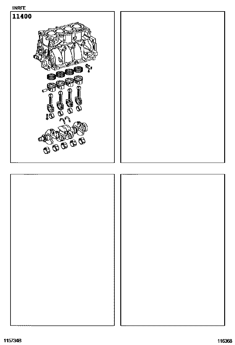 1102 — SHORT BLOCK ASSEMBLY