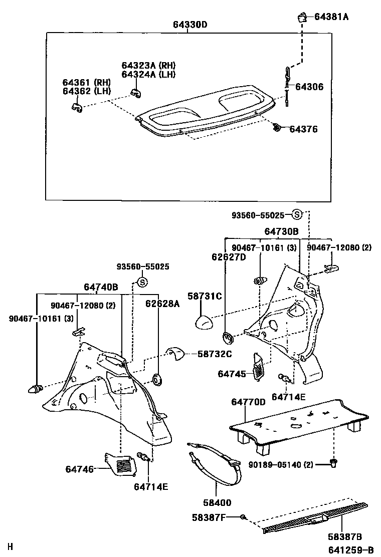 6404 — DECK BOARD & DECK TRIM COVER