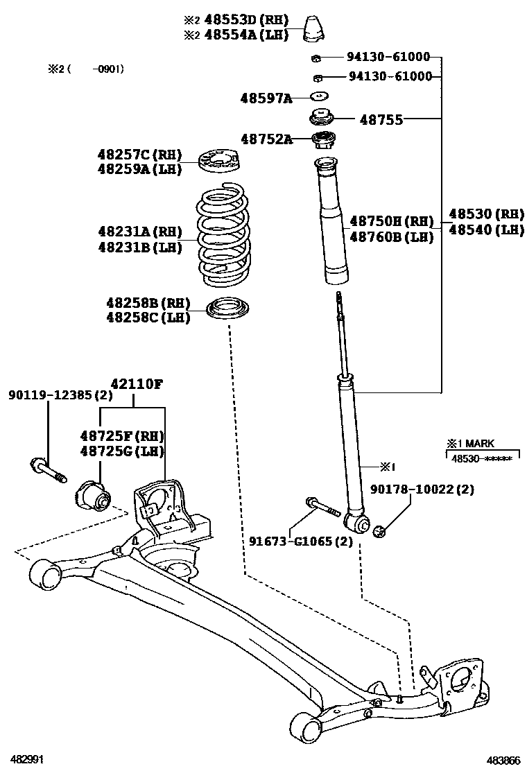 4804 — REAR SPRING & SHOCK ABSORBER