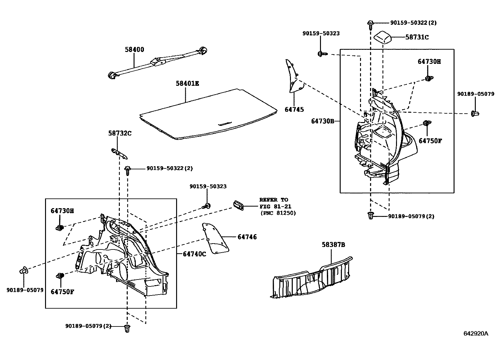 6404 — DECK BOARD & DECK TRIM COVER