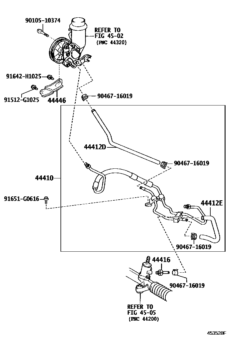4503 — POWER STEERING TUBE