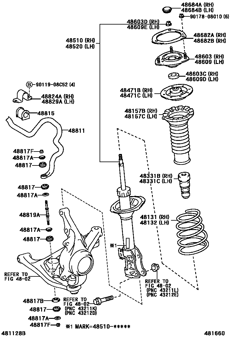 4803 — FRONT SPRING & SHOCK ABSORBER