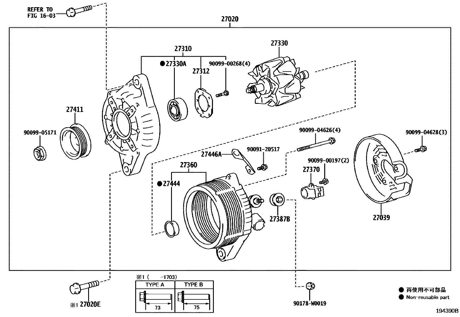 1903 — ALTERNATOR