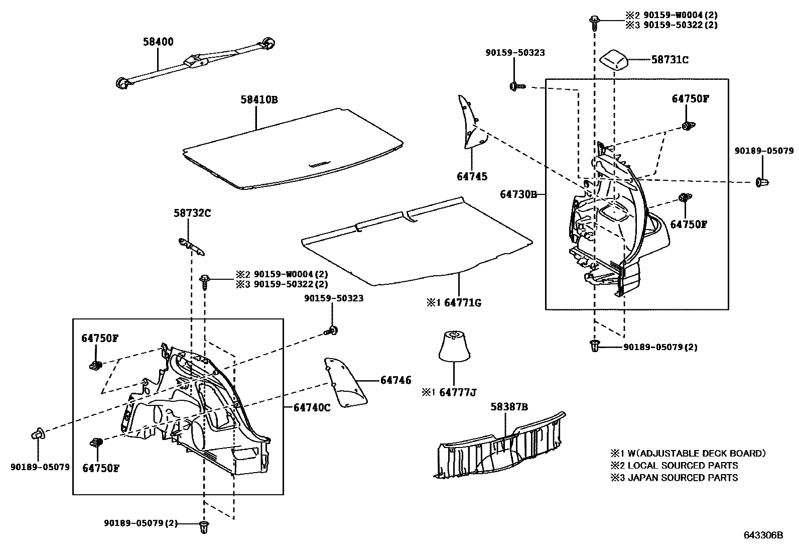 6404 — DECK BOARD & DECK TRIM COVER