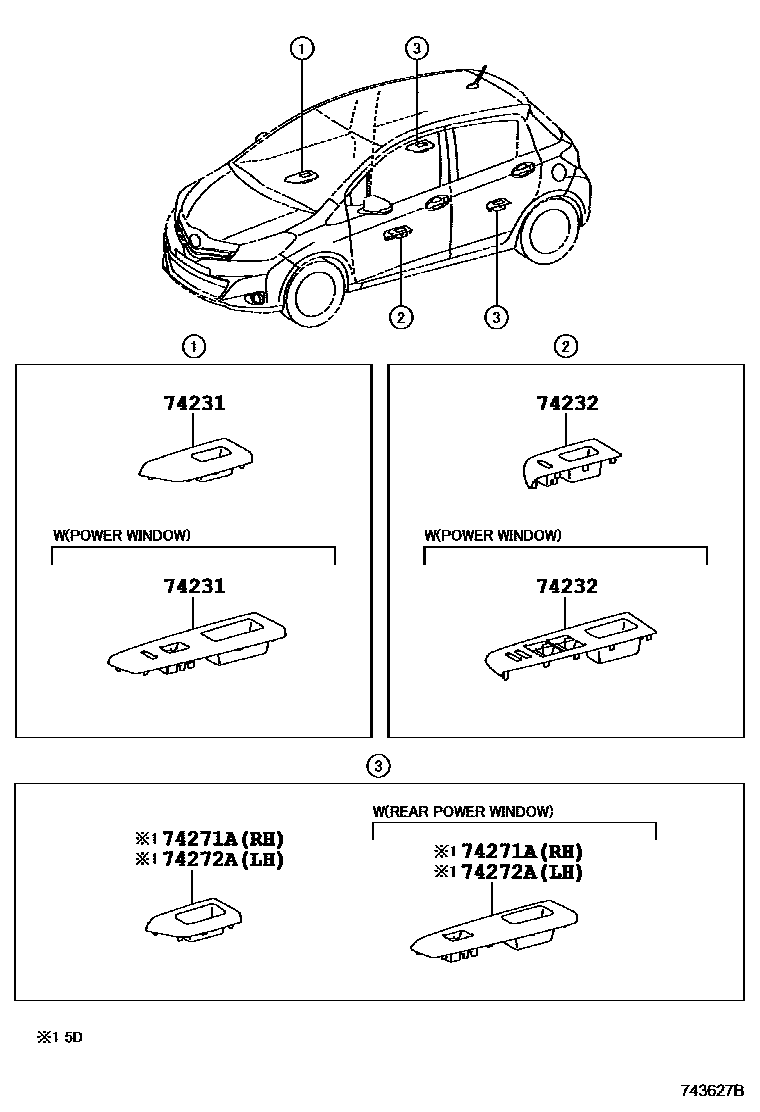 7401 — ARMREST & VISOR