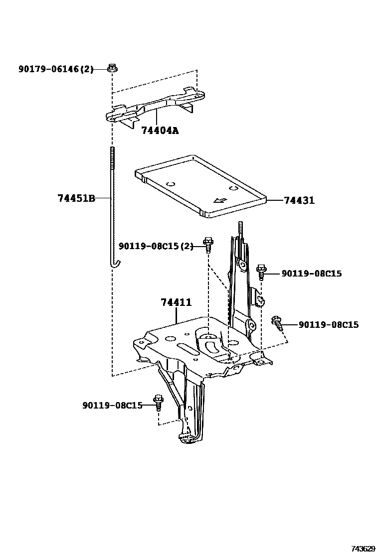 7402 — BATTERY CARRIER
