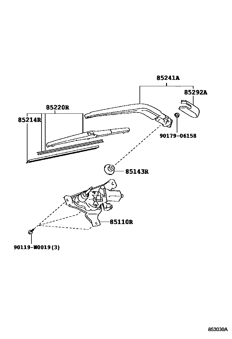 8502 — REAR WIPER